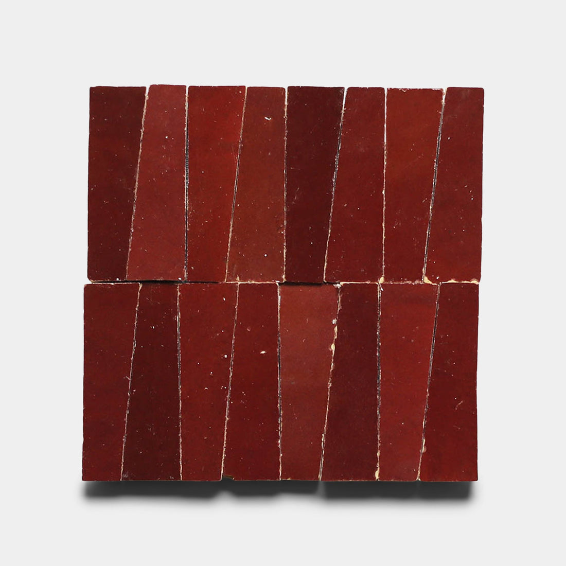 Rouge Trapezoid Zellige