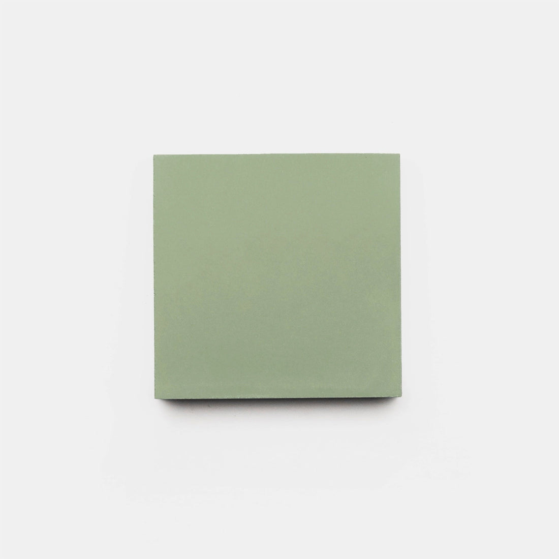 A single Saguaro 4x4 sample tile by vendor-unknown, in plain light green, is centered on a white background.