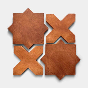 Stars Cross Red Clay Cotto