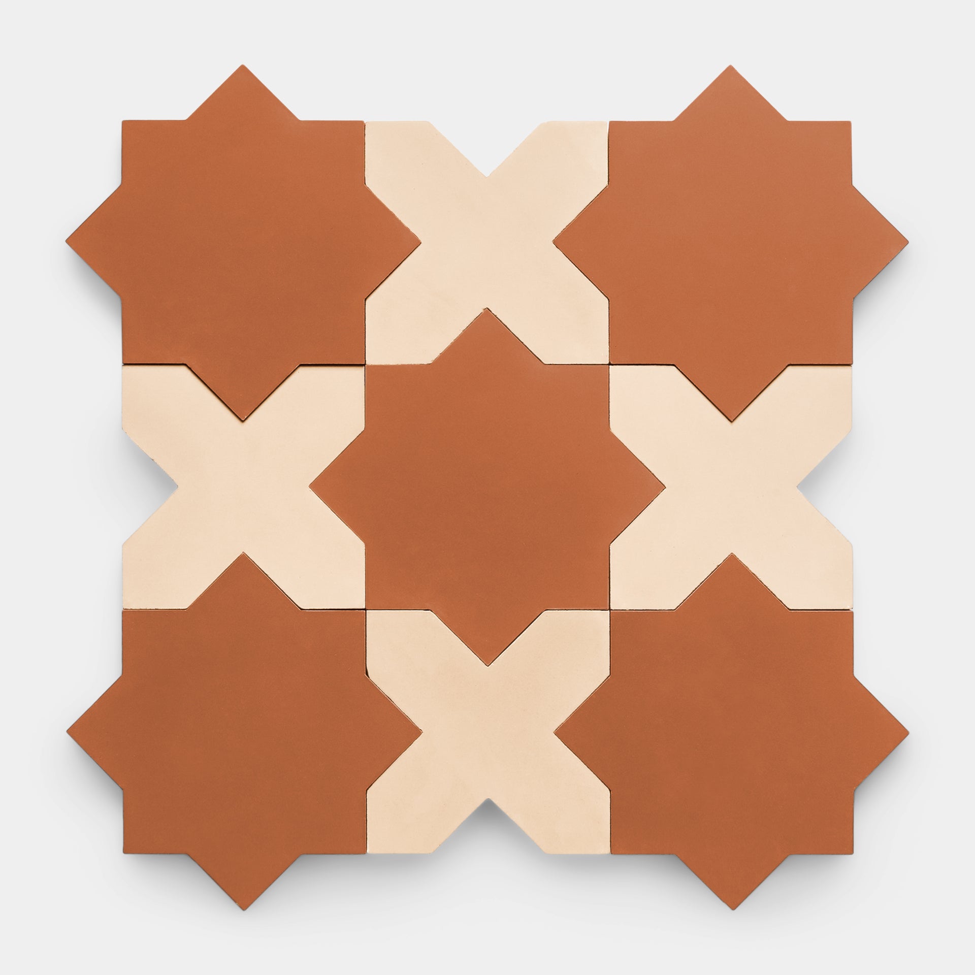 Stars Cross Rust Cement