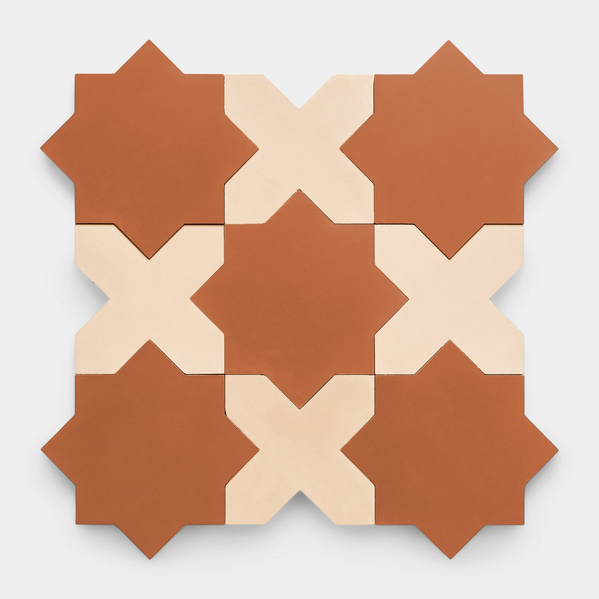 Stars Cross Rust Cement