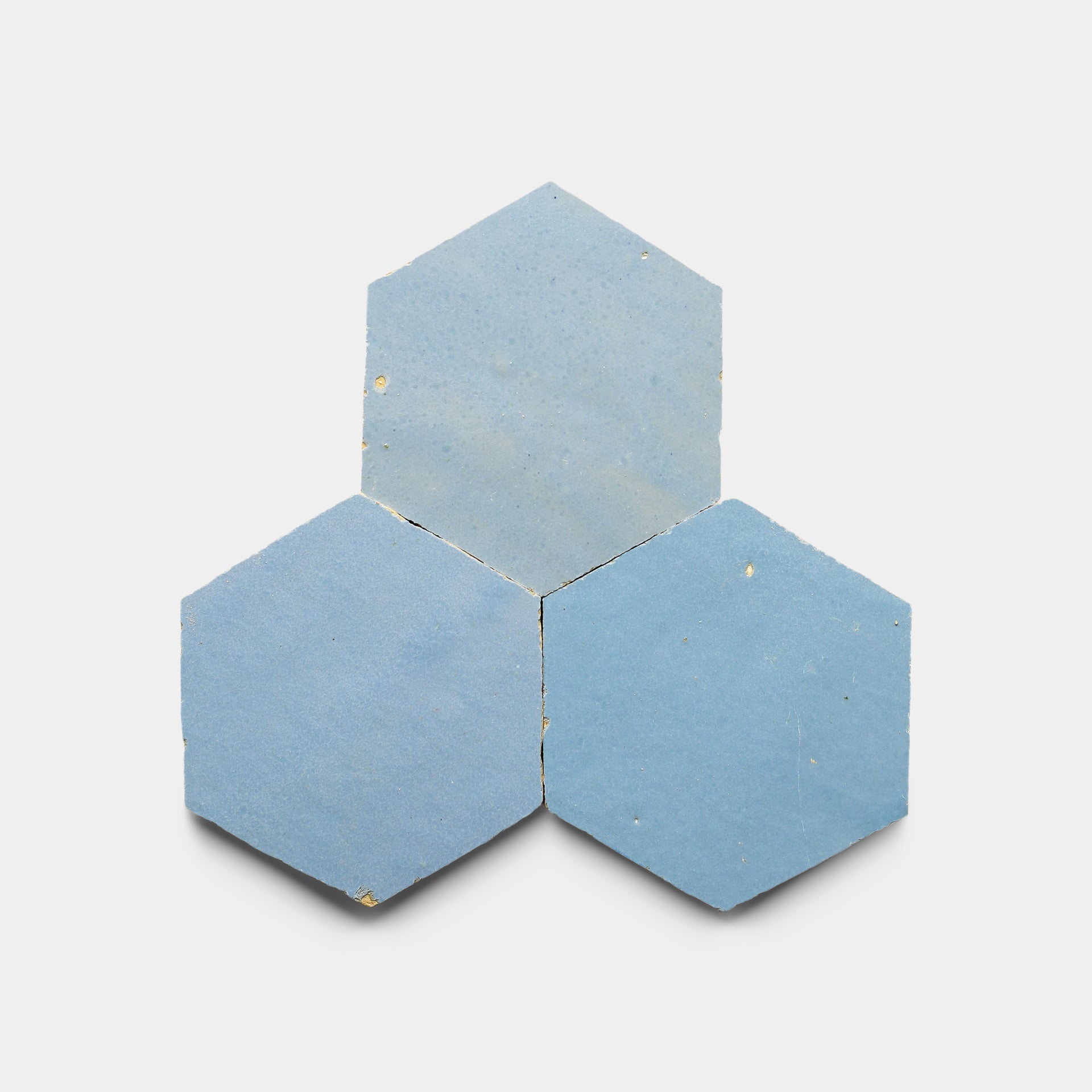 Superior Blue Hex Zellige