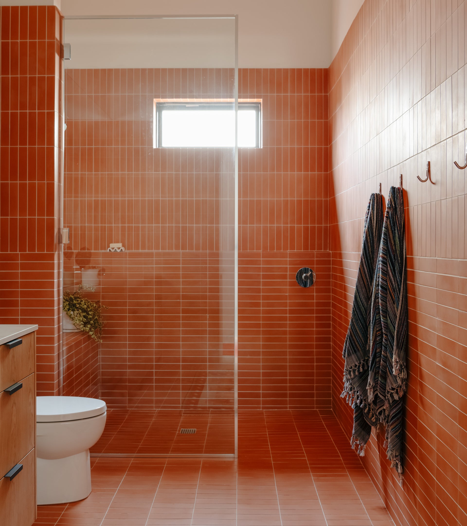 Terra Cotta 2x8 Subway Cement Tile – Zia Tile