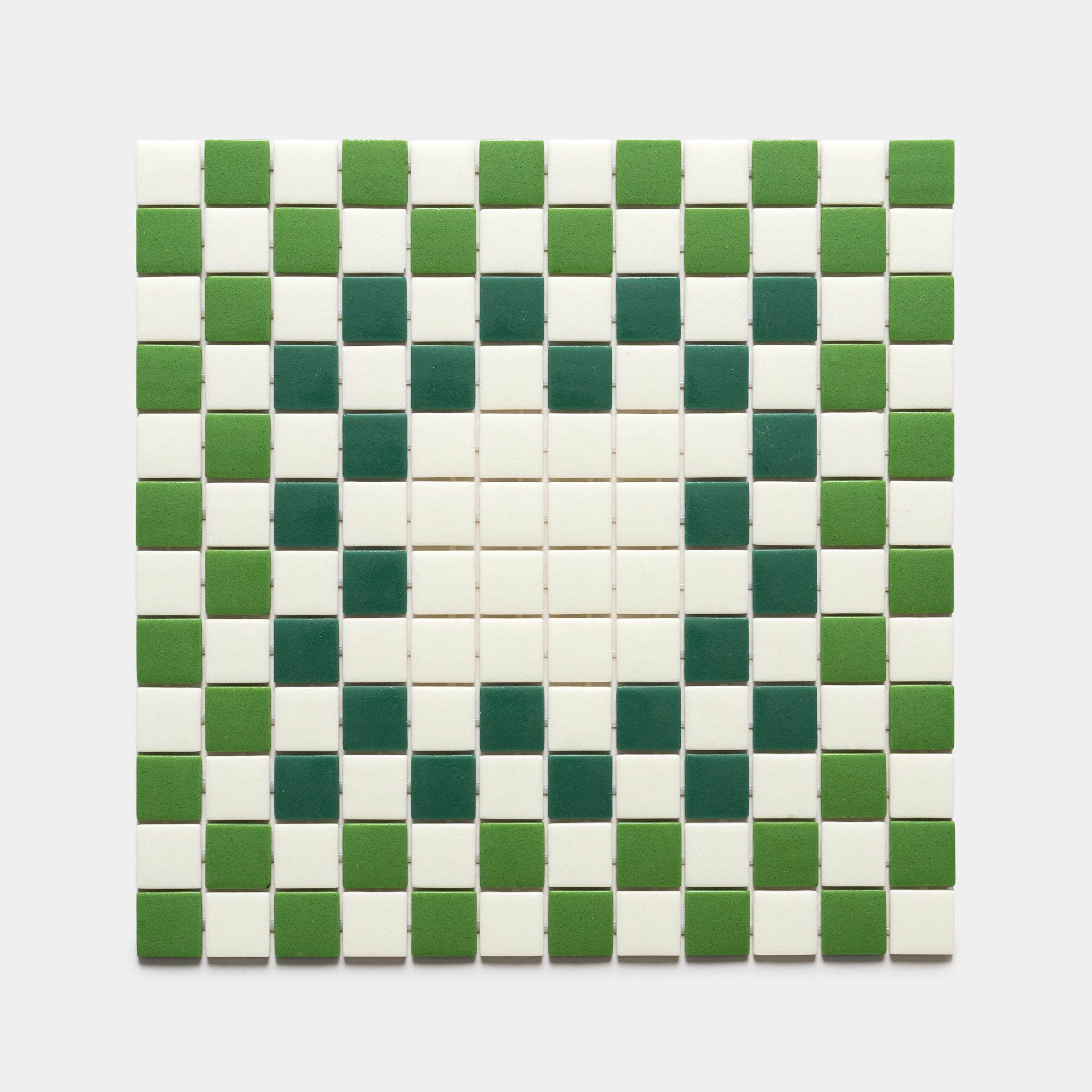 Explore Tesserae Milk + Clover + Jasper Glass Mosaic | Zia Tile