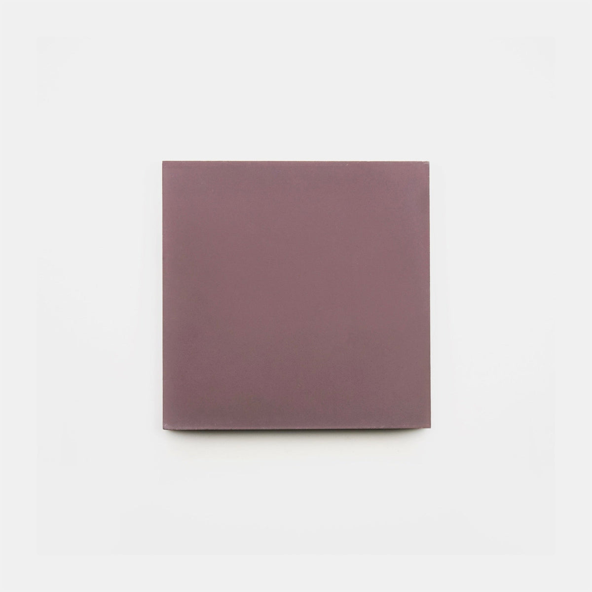 A single Tyrian 4x4 sample tile from vendor-unknown, handmade in a muted mauve shade, is centered on a white background.