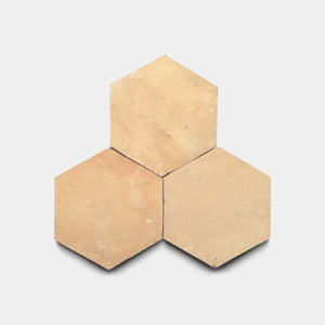 Unglazed Natural Hex Zellige