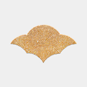 Ventaglio in Giallo Reale