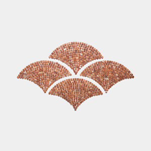 Ventaglio in Rosso Alicante