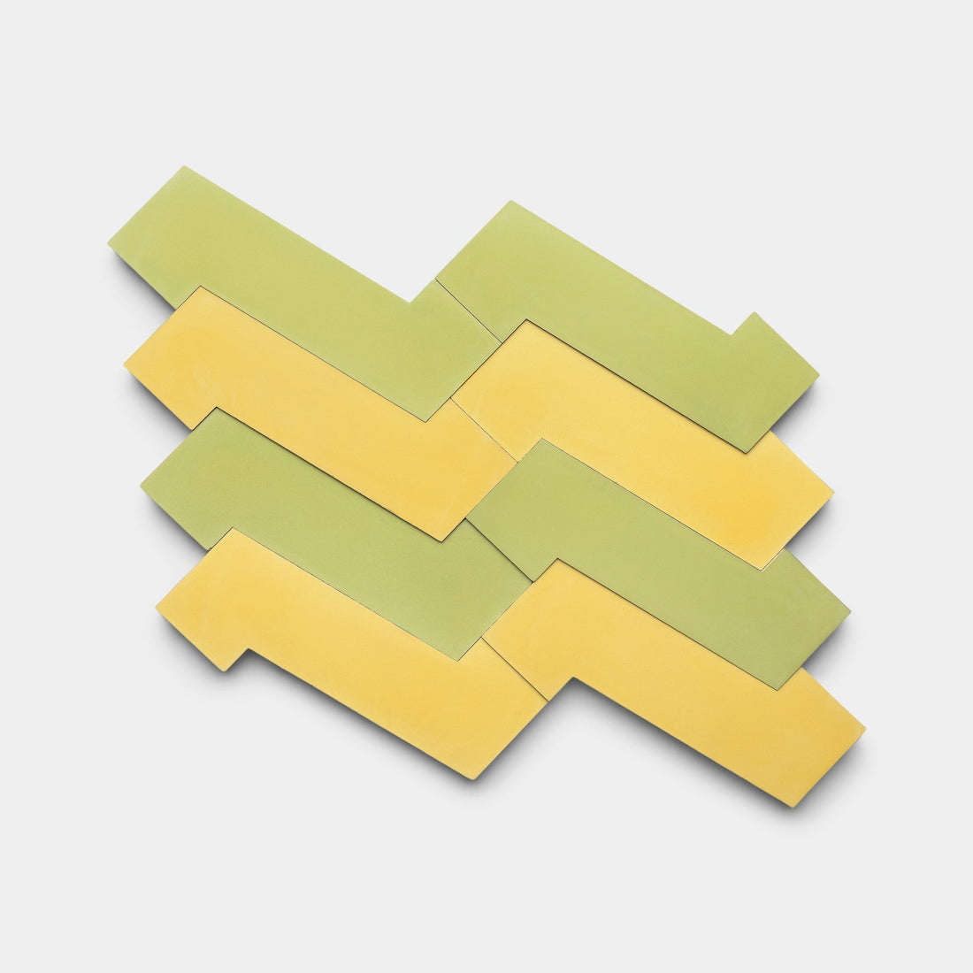 Zig Zag Lemongrass + Mustard