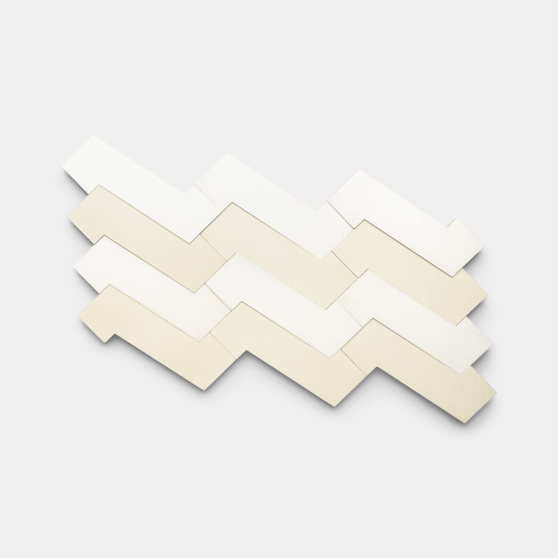 Zig Zag White + Bone
