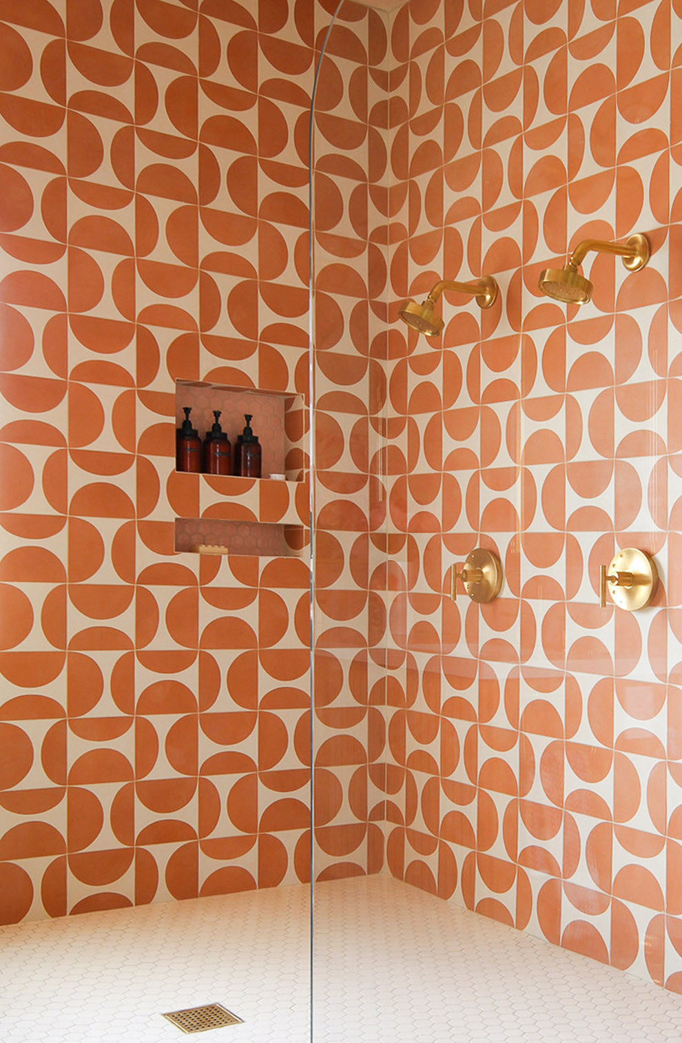 Pomelo 8x8 Square Cement Tile Terra Cotta – Zia Tile